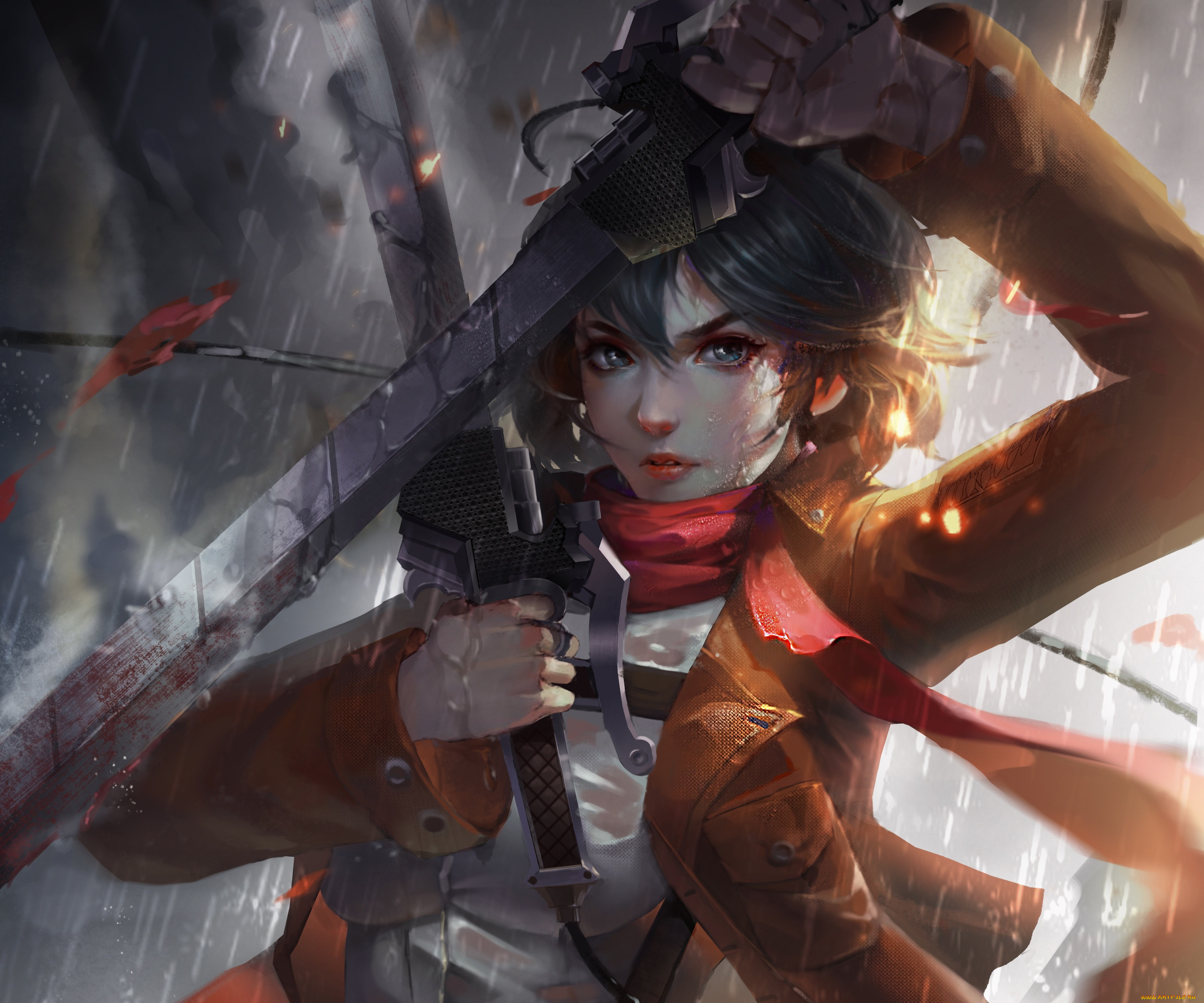 , shingeki no kyojin, attack, on, titan
